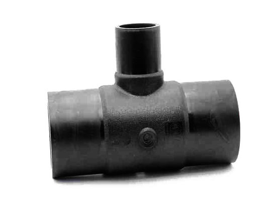 SDR11 SDR17.6 DN63-DN315 PE Butt Fusion Reducing Tee Pipe Fitting