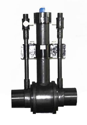 PE100 DN63-DN355 PE SDR11 Double Discharge Plastic Ball Valve